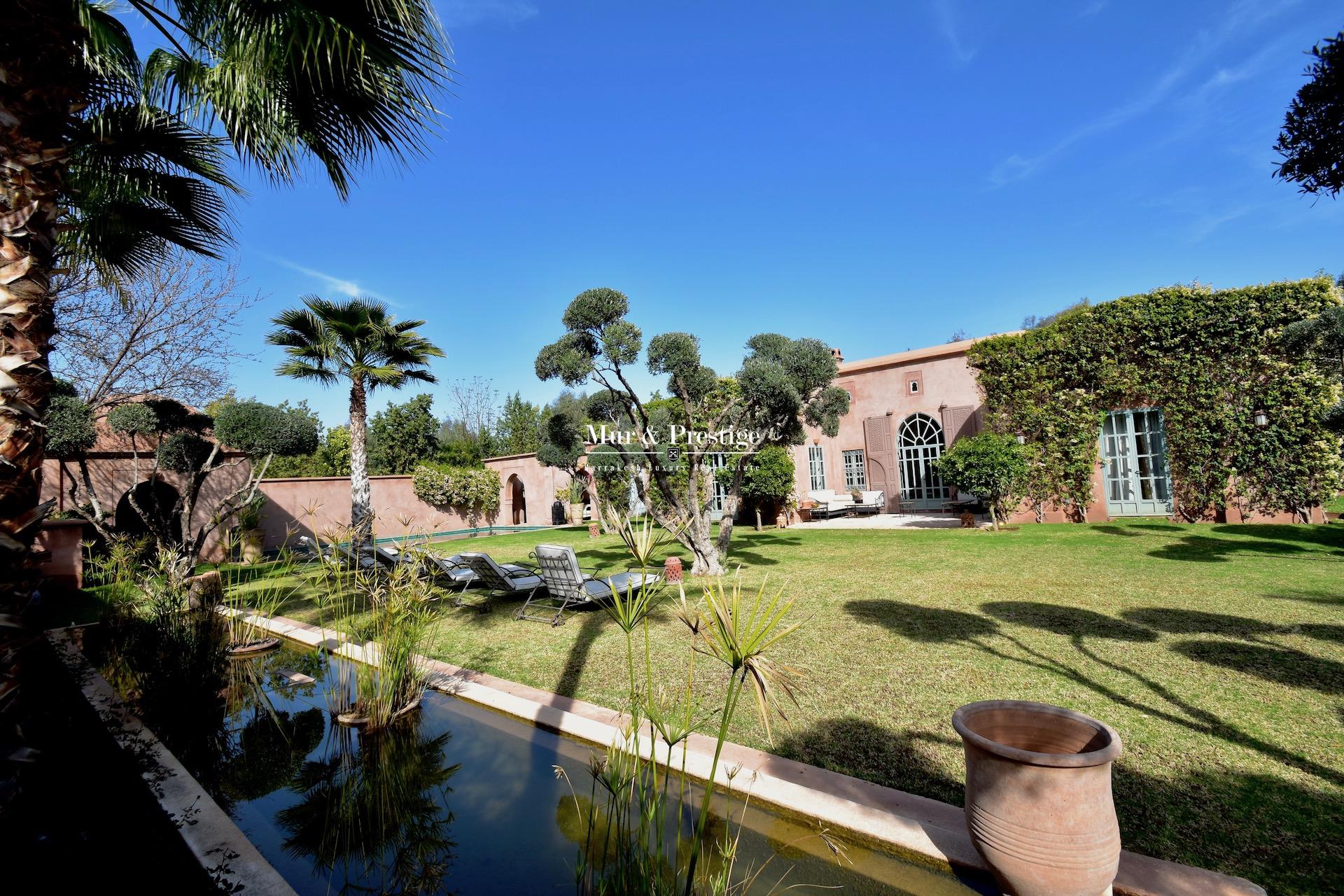 Villa Charles Boccara en vente Ã  Marrakech